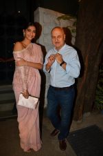 Sonam Kapoor, Anupam Kher snapped at NIDO on 1st April 2016